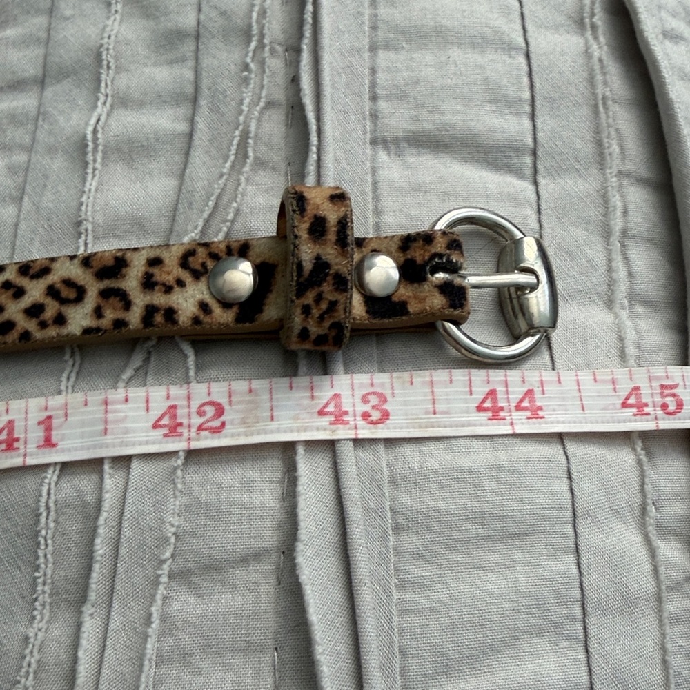 Animal Print Rhinestone Belt - Picture 4 of 4